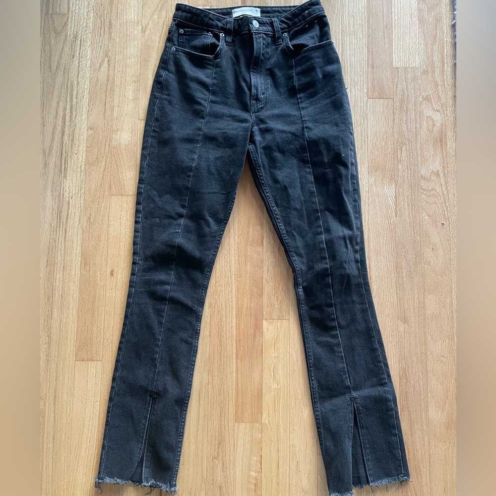 Abercrombie & Fitch Curve Love Skinny High rise jeans